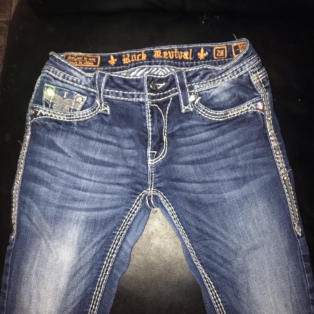 Rock revival jeans